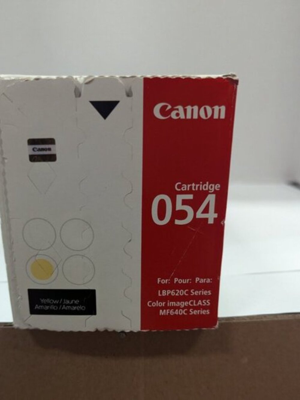 Canon 054H Yellow High Yield Toner Compatible w/ MF644Cdw, LBP622Cdw